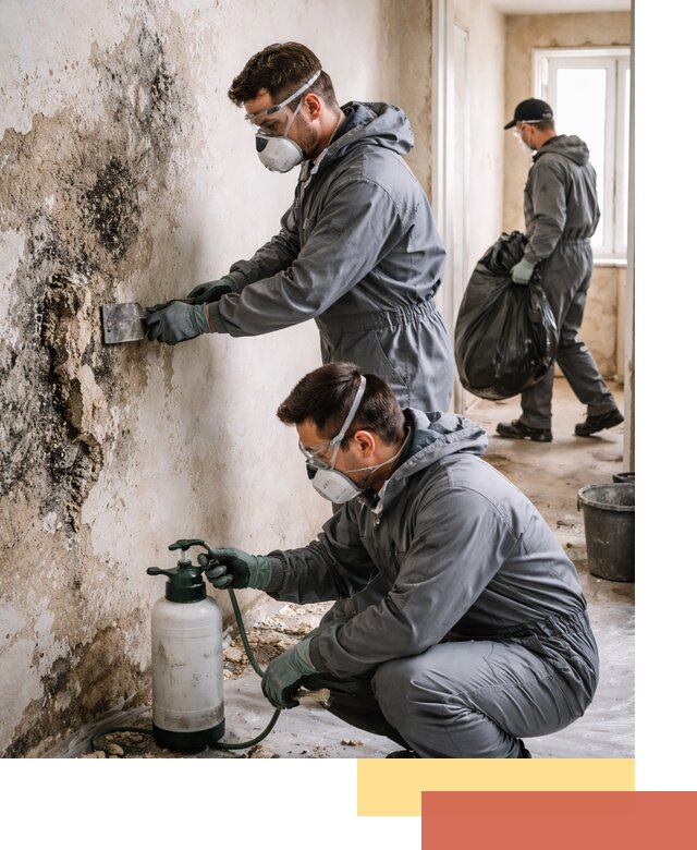 Удаление плесени со стен профессионально в Арсеньеве