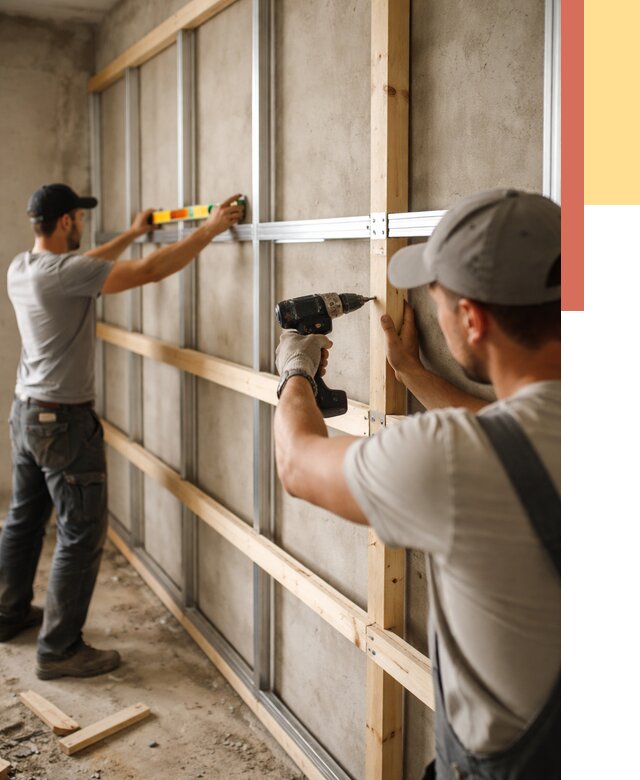 Устройство обрешетки под панели в Арсеньеве от 2159 руб. — монтаж под ключ | ОТДЕЛОЧНИК-Рсн