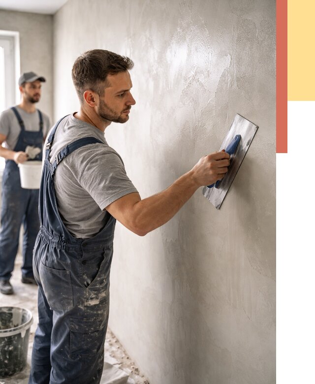 Глянцевание штукатурки стен в Арсеньеве от 7710 руб. — услуги и затирка | ОТДЕЛОЧНИК-Рсн