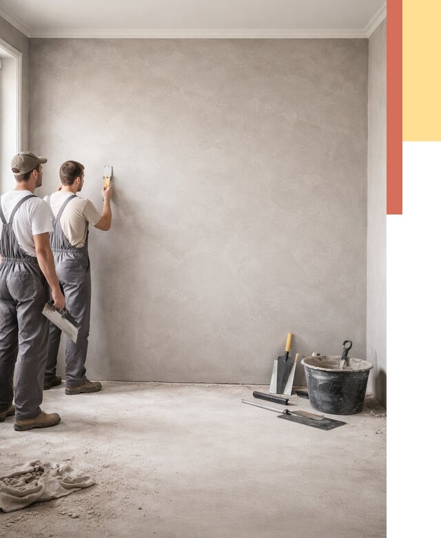 Микробетон на стены в Арсеньеве от 1285 руб. — нанесение и отделка | ОТДЕЛОЧНИК-Рсн