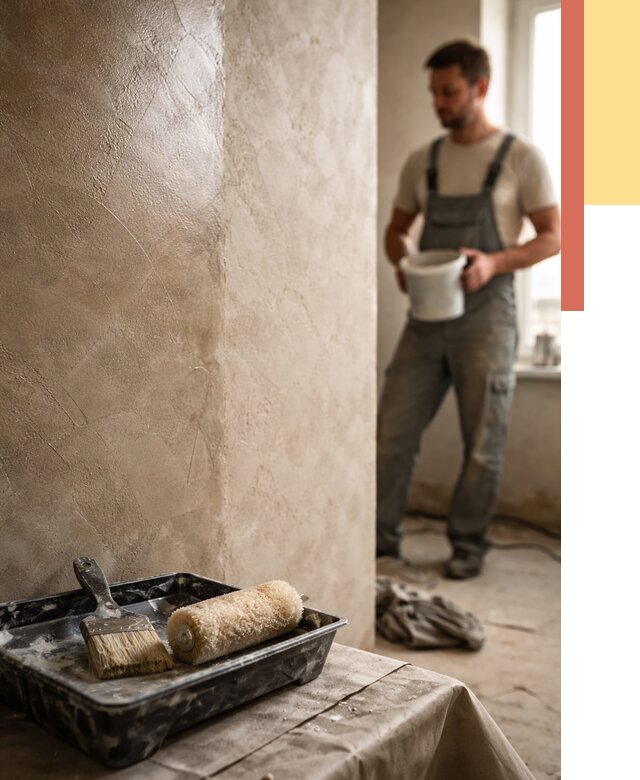 Нанесение воска на штукатурку в Арсеньеве от 3598 руб. | Услуги ОТДЕЛОЧНИК-Рсн