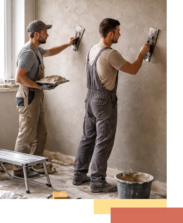 Ремонт декоративной штукатурки и восстановление фактуры в Арсеньеве