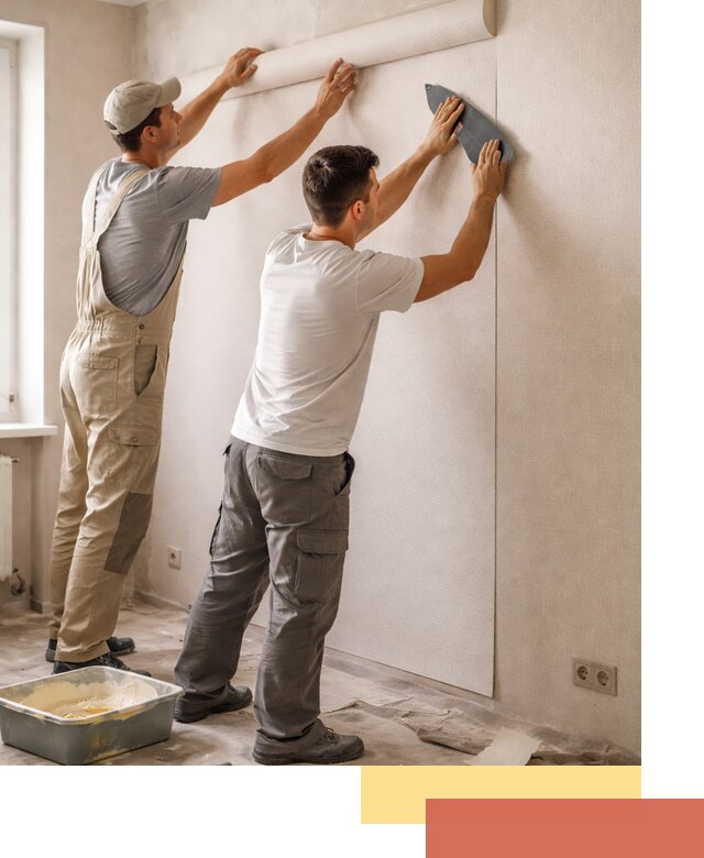 Поклейка виниловых обоев в Арсеньеве профессионально и качественно