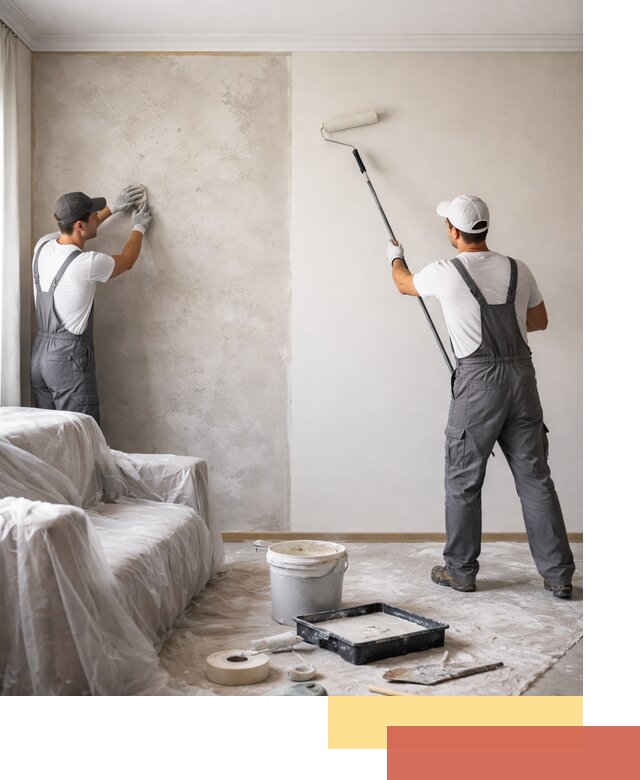 Покраска стен антивандальной краской в Арсеньеве