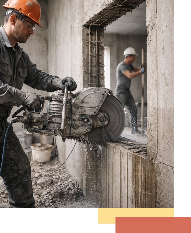 Алмазная резка проемов в Арсеньеве быстро и точно