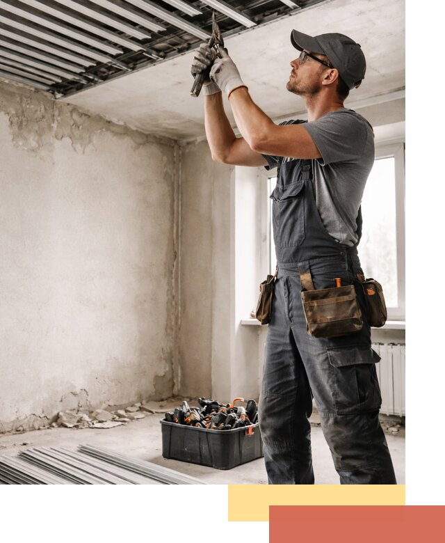 Демонтаж реечного потолка в Арсеньеве быстро и аккуратно