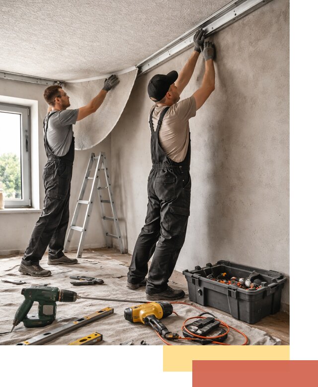 Монтаж фактурного натяжного потолка в Арсеньеве качественно и быстро