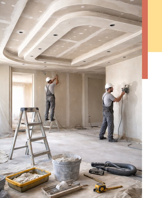 Многоуровневый потолок из гипсокартона в Арсеньеве от 771 руб. под ключ | ОТДЕЛОЧНИК-Рсн