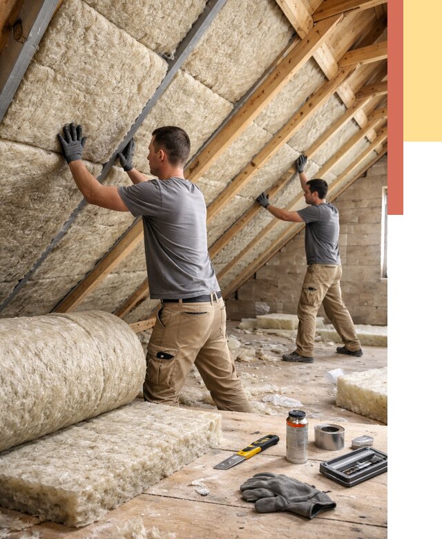 Утепление потолка минватой в Арсеньеве от 1491 руб. — быстро и недорого | ОТДЕЛОЧНИК-Рсн