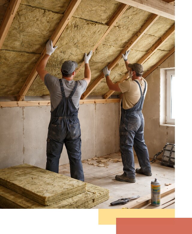 Утепление потолка минеральной ватой в Арсеньеве