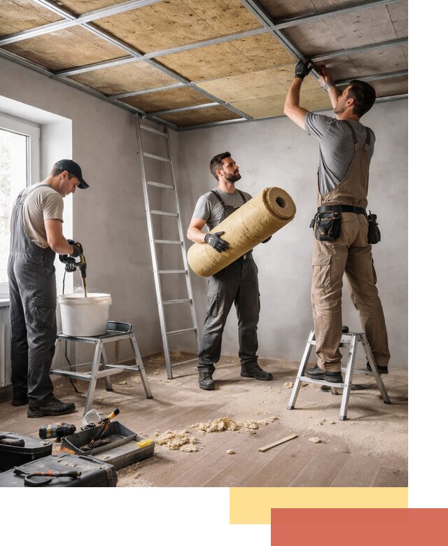 Шумоизоляция потолка в Арсеньеве: профессиональный монтаж и отделка