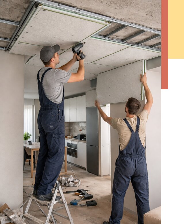 Шумоизоляция потолка панелями зипс в Арсеньеве от 1902 руб. под ключ | ОТДЕЛОЧНИК-Рсн